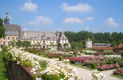 Jardins de l'abbaye de Valloire