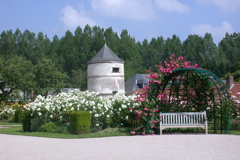 Jardins de l'abbaye de Valloire