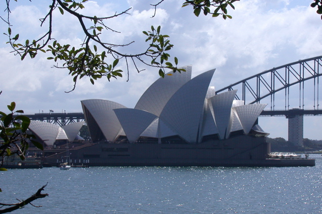 NSW/Sydney/op&eacute;ra et Harbour bridge