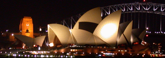 NSW/Sydney/op&eacute;ra de nuit