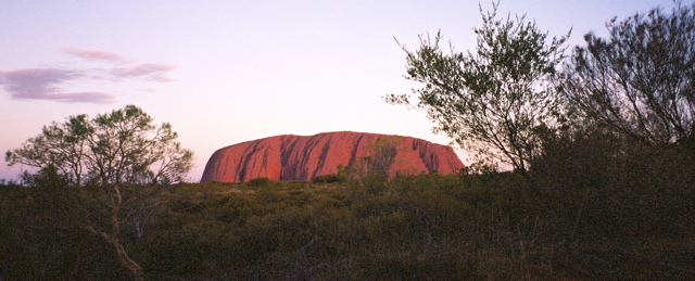 NT/Uluru/sunset