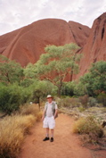 NT/Uluru/promenade autour du monolithe