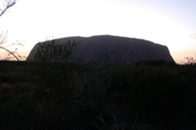 NT/Uluru/sunrise c&ocirc;t&eacute; sunset
