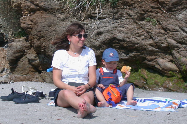 go&ucirc;ter &agrave; la plage