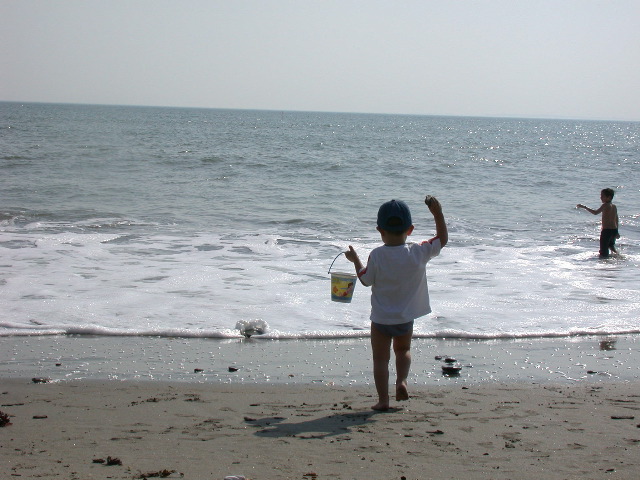 ricochets sur l'eau ?