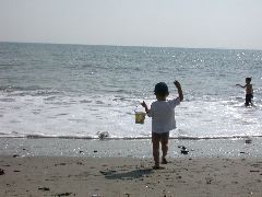 ricochets sur l'eau ?