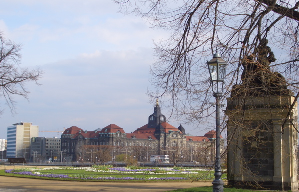 de la terrasse de Bruhl