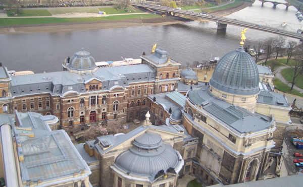 Frauenkirsche, vue du clocher