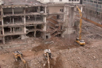 Chantier de d&eacute;molition