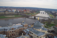 Frauenkirsche, vue du clocher