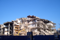 Chantier de d&eacute;molition