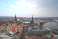 Frauenkirsche, vue du clocher