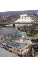 Frauenkirsche, vue du clocher