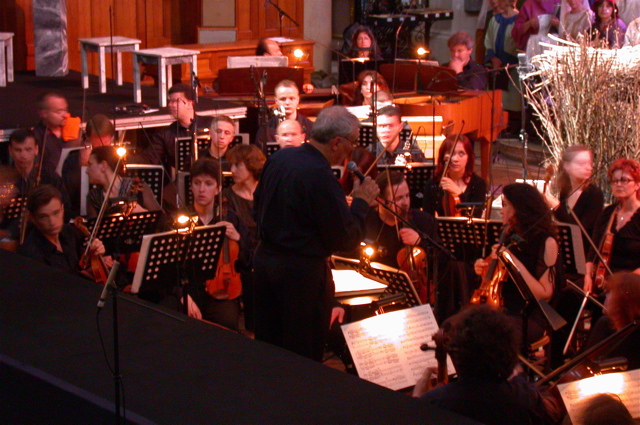 Le chef et l'orchestre