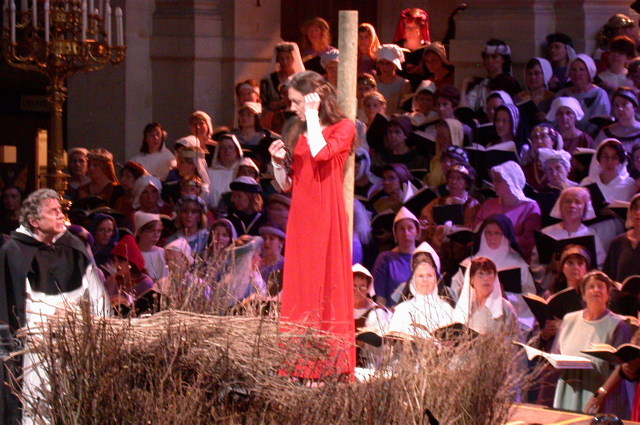 Les voix du ciel, essai de micro