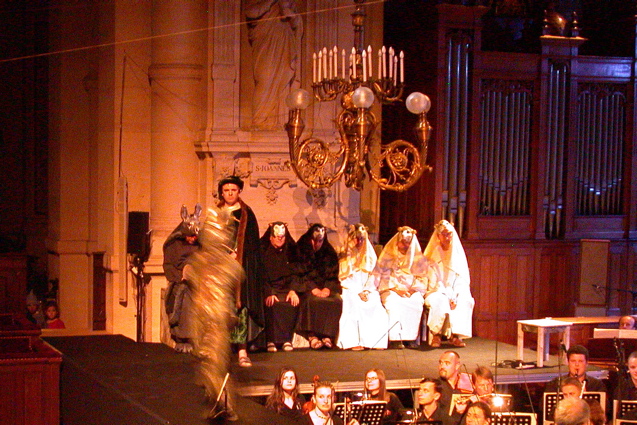 Jeanne livr&eacute;e aux b&ecirc;tes, le serpent