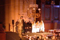 Jeanne livr&eacute;e aux b&ecirc;tes, le serpent