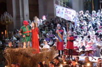 Jeanne d'Arc en flammes