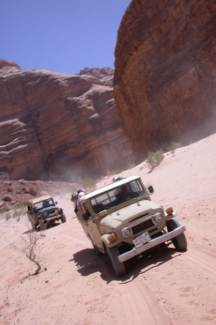 Wadi Rum/randonnée en 4x4