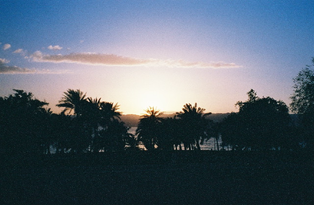 Aqaba/coucher de soleil
