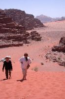 Wadi Rum/montée de la dune