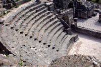Umm Qeis (Gadara)/théâtre en basalte