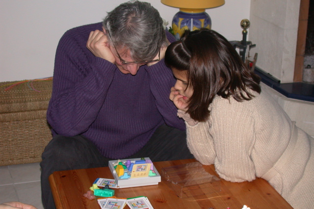 Jean-Michel et C&eacute;cile en pleine r&eacute;flexion