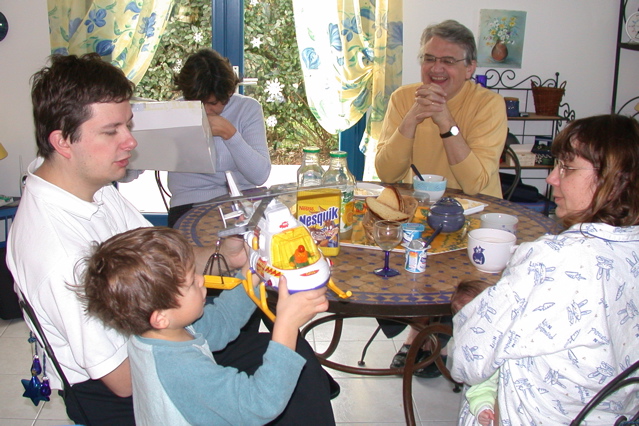 Petit d&eacute;jeuner 25/12