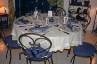 Table de No&euml;l parents