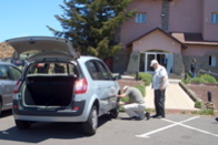 Remplacement du pneu crev&eacute;