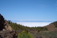 Mer de nuages de 1000 &agrave; 1300m