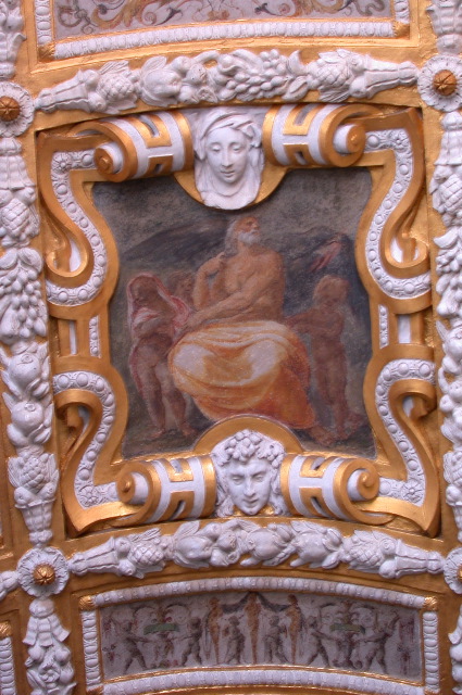 San Marco/palais des doges/plafond escalier d'or